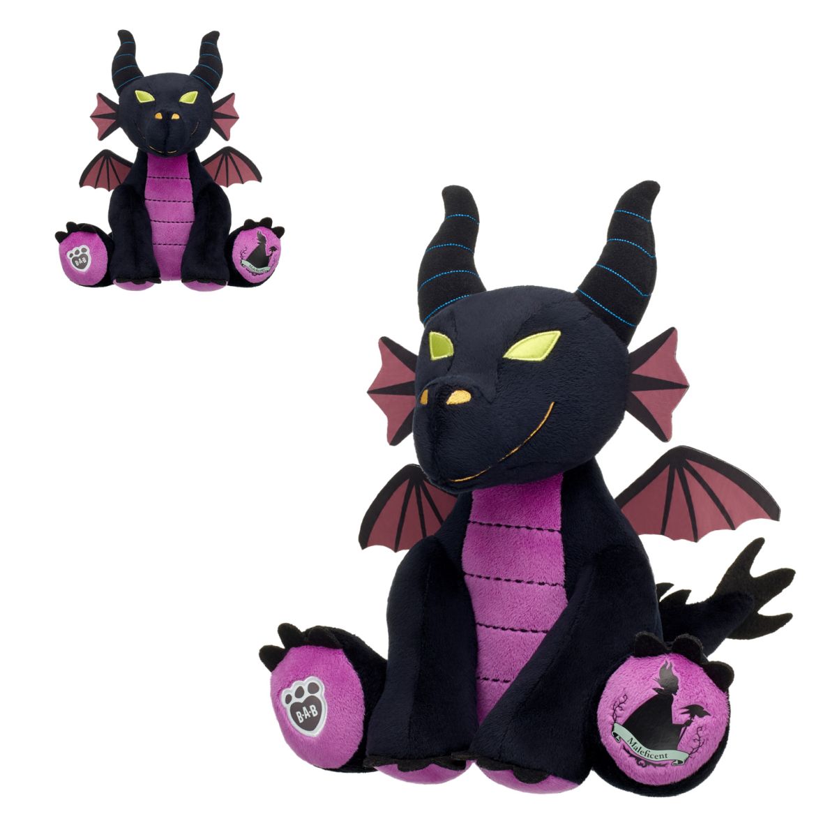 Peluche Dragon Malefica Disney Build-a-bear